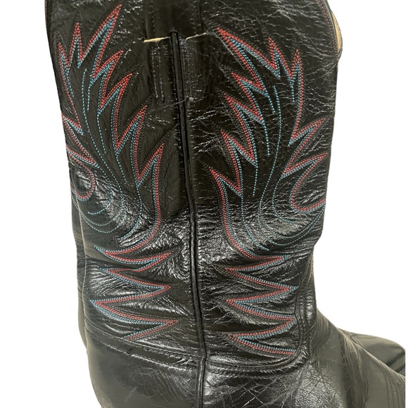 Leather Long Life Cowboy Boots - Picture 4 of 8